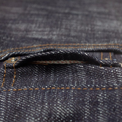 ODJB006 18oz. "Snow Slub" Selvedge Jeans (High Tapered) - Okayama Denim Jeans - Selvedge