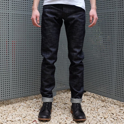 ODJB006 18oz. "Snow Slub" Selvedge Jeans (High Tapered) - Okayama Denim Jeans - Selvedge