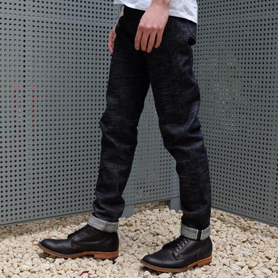 ODJB006 18oz. "Snow Slub" Selvedge Jeans (High Tapered) - Okayama Denim Jeans - Selvedge