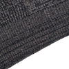 Loop & Weft Merino Lambswool Patchwork Turtleneck Sweater (Black)