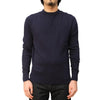 Loop & Weft Fine Aran Honeycomb Crewneck Thermal (Navy)