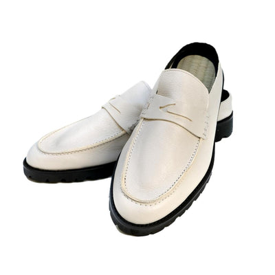 Liberato Slip-on Loafers (White)