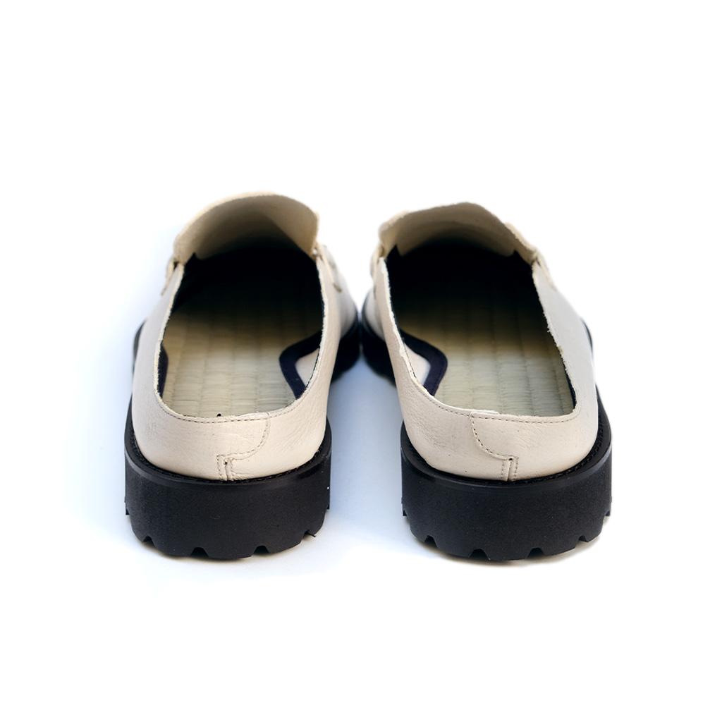 Liberato Slip-on Loafers (White) - Okayama Denim