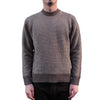 Loop & Weft Merino Lambswool Classic Birdseye Sweater (Mocha)