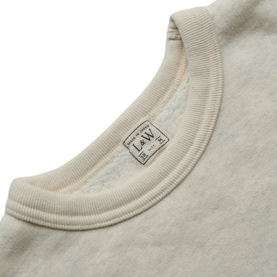 Loop & Weft Tompkins Knit Crewneck Sweatshirt (Oatmeal)