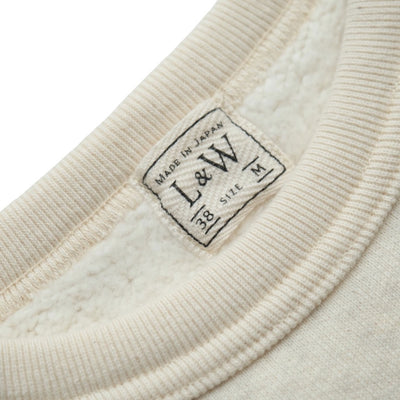 Loop & Weft Tompkins Knit Crewneck Sweatshirt (Oatmeal)