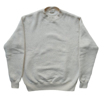Loop & Weft Tompkins Knit Mock Neck Sweatshirt (Oatmeal)