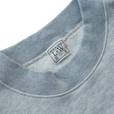 Loop & Weft Tompkins Knit Mock Neck Sweatshirt (Gray)