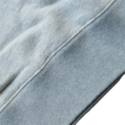 Loop & Weft Tompkins Knit Mock Neck Sweatshirt (Gray)