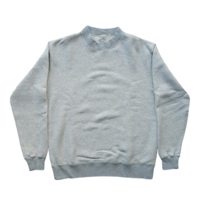Loop & Weft Tompkins Knit Mock Neck Sweatshirt (Gray)