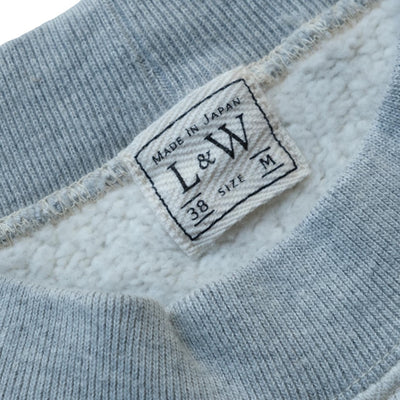 Loop & Weft Tompkins Knit Mock Neck Sweatshirt (Gray)