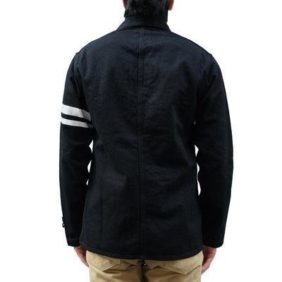 Momotaro Black GTB French Work Jacket