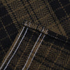 Momotaro Herringbone Check Flannel Shirt (Olive)