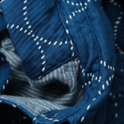 Momotaro Indigo Sashiko Shirt