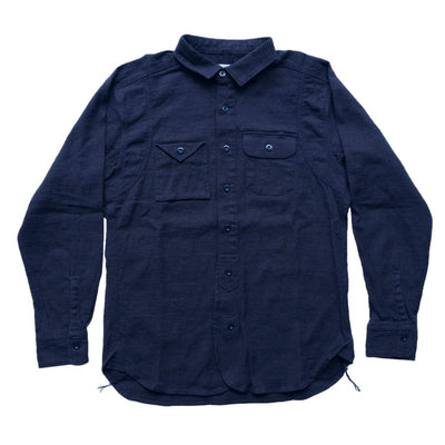 Momotaro Half Raglan Slub Shirt (Navy)