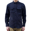 Momotaro Half Raglan Slub Shirt (Navy)