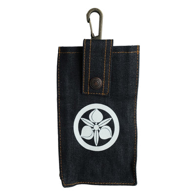 Momotaro Large Size Denim Smartphone Case