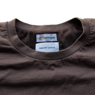 Master-piece x Rajabrooke L/S Pocket Tee (Brown)