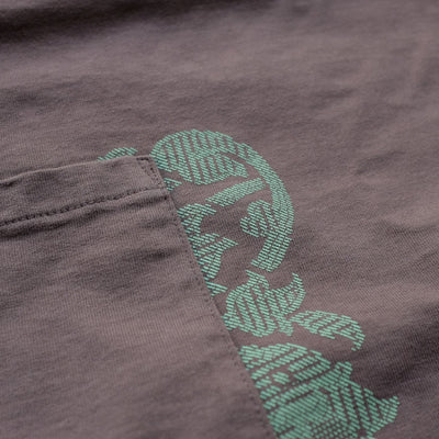 Master-piece x Rajabrooke L/S Pocket Tee (Brown)