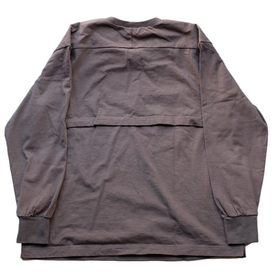 Master-piece x Rajabrooke L/S Pocket Tee (Brown)