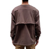 Master-piece x Rajabrooke L/S Pocket Tee (Brown)