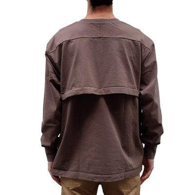 Master-piece x Rajabrooke L/S Pocket Tee (Brown)