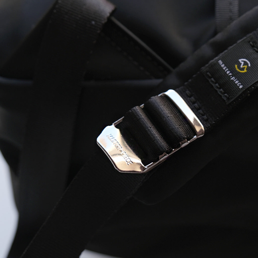 master-piece Black Progress Backpack