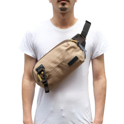 Master-piece "Link" Shoulder Bag (Beige)