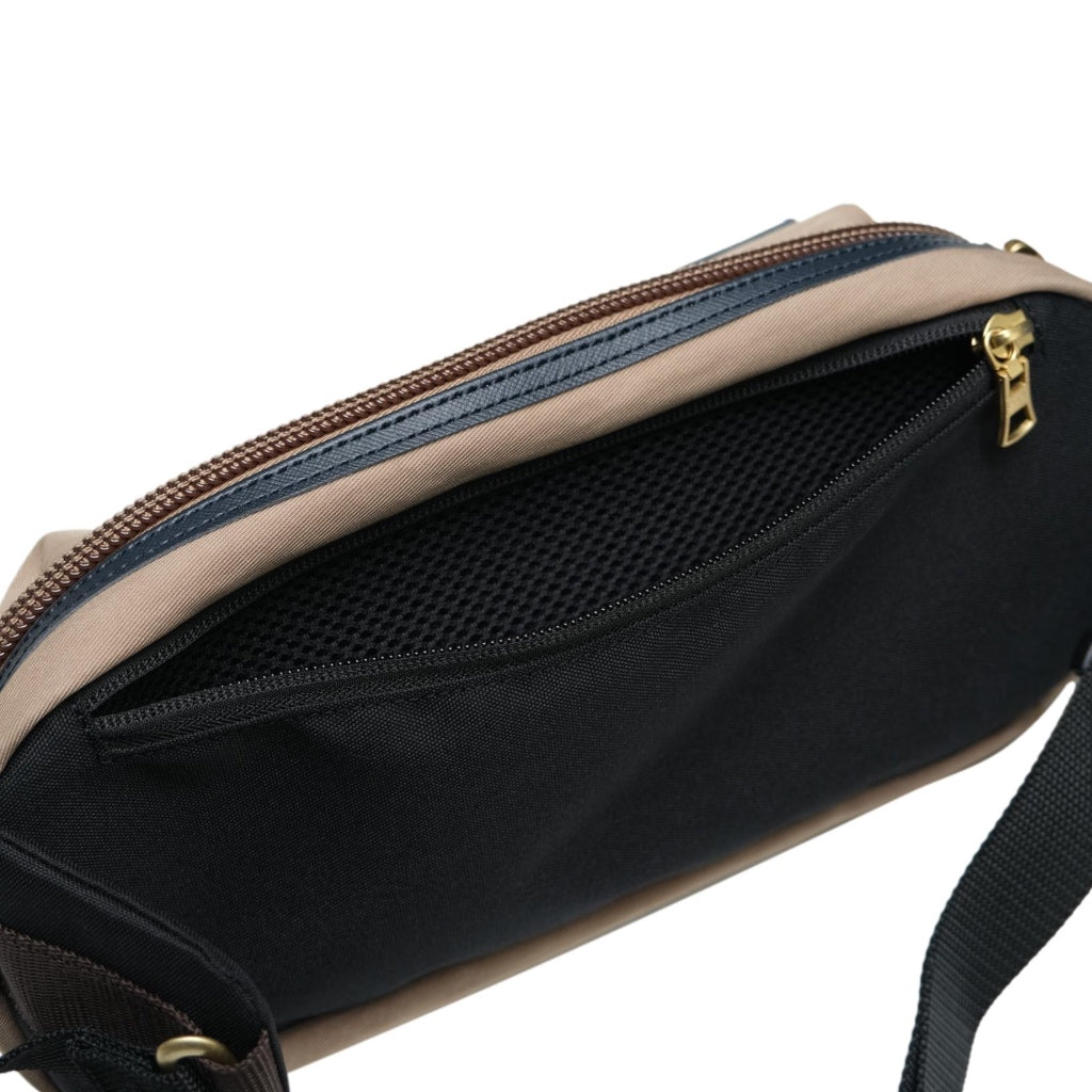 Master-piece "Link" Shoulder Bag (Beige)