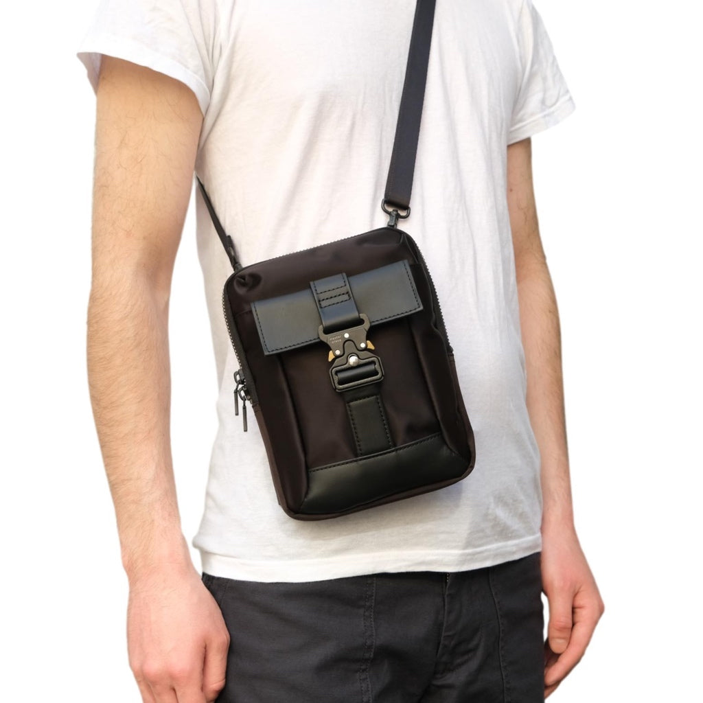 Master-piece "Confi" Nylon Shoulder Bag (Black)