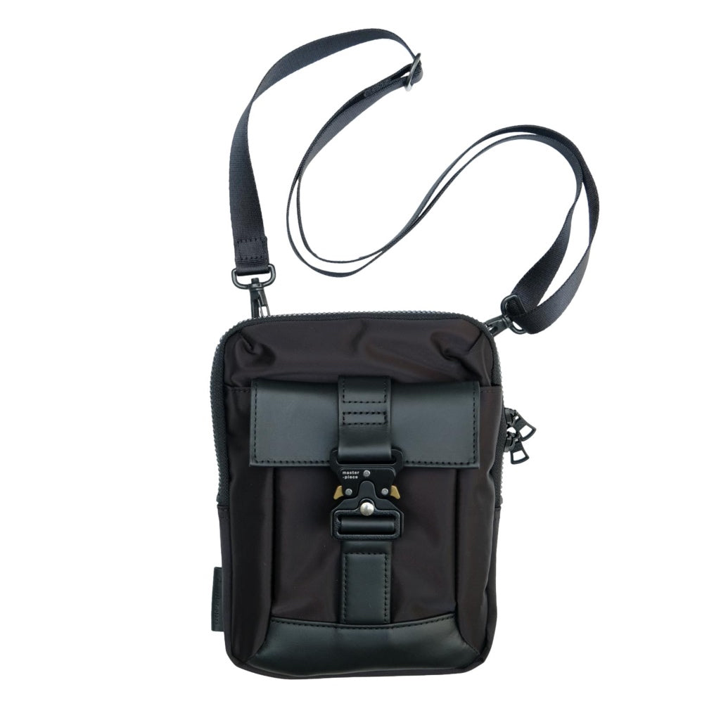 Master-piece "Confi" Nylon Shoulder Bag (Black)