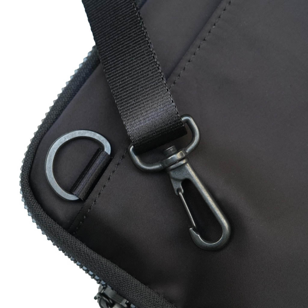 Master-piece "Confi" Nylon Shoulder Bag (Black)