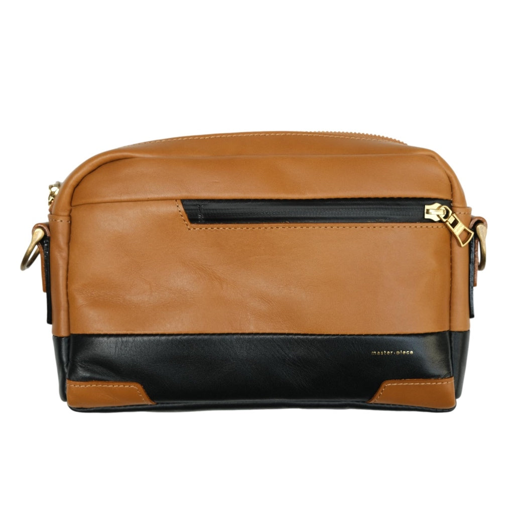 Master-piece "Gloss" Shoulder Bag (Camel)