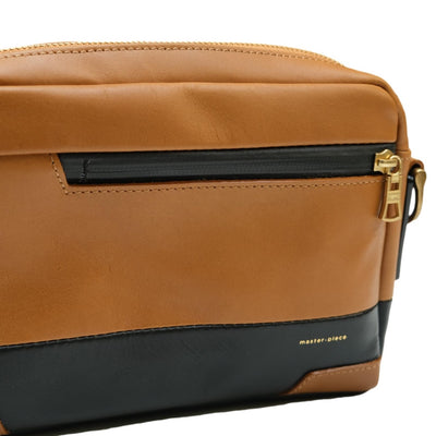Master-piece "Gloss" Shoulder Bag (Camel)