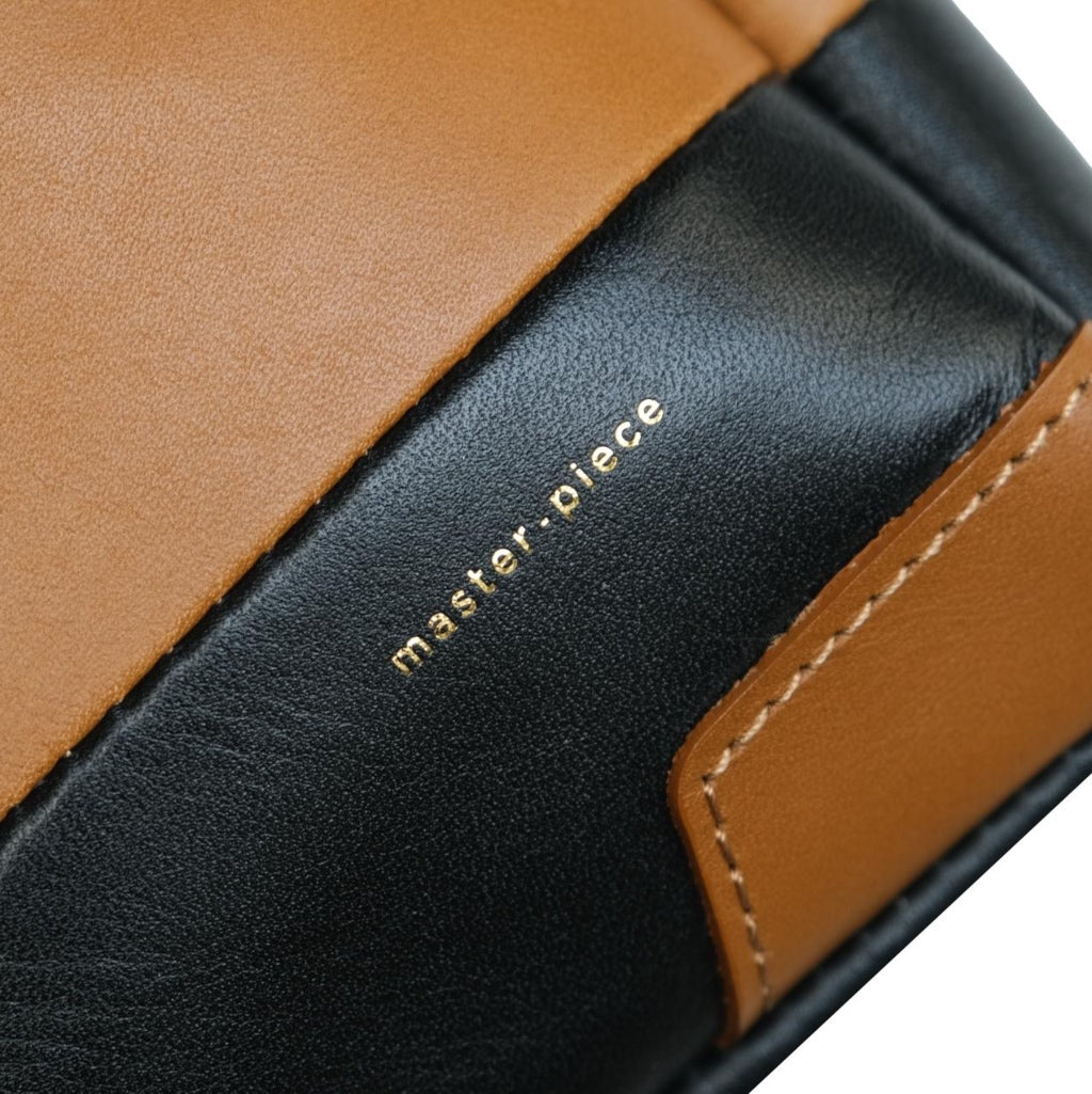 Master-piece "Gloss" Shoulder Bag (Camel)