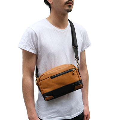 Master-piece "Gloss" Shoulder Bag (Camel)