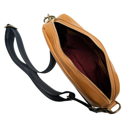 Master-piece "Gloss" Shoulder Bag (Camel)