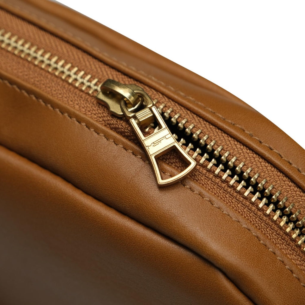 Master-piece "Gloss" Shoulder Bag (Camel)