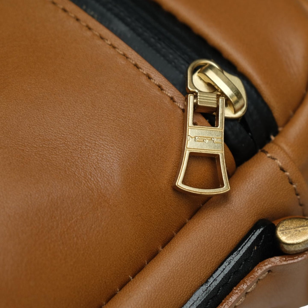 Master-piece "Gloss" Shoulder Bag (Camel)