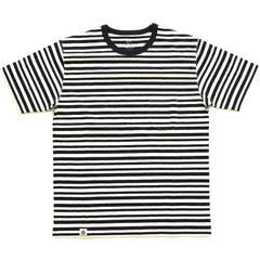 トップス KAJA HIGH GAUGE BORDER POCKET TEE OVY KAJA HIGH GAUGE BORDER POCKET TEE | KAJA