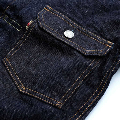 Momotaro 1105SP 15.7oz. Type 1 Selvedge Denim Jacket - Okayama Denim Jacket - Selvedge