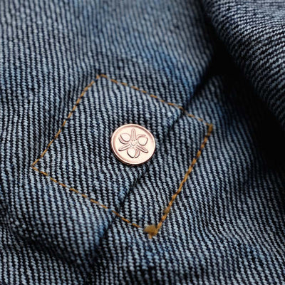 Momotaro 1105SP 15.7oz. Type 1 Selvedge Denim Jacket - Okayama Denim Jacket - Selvedge