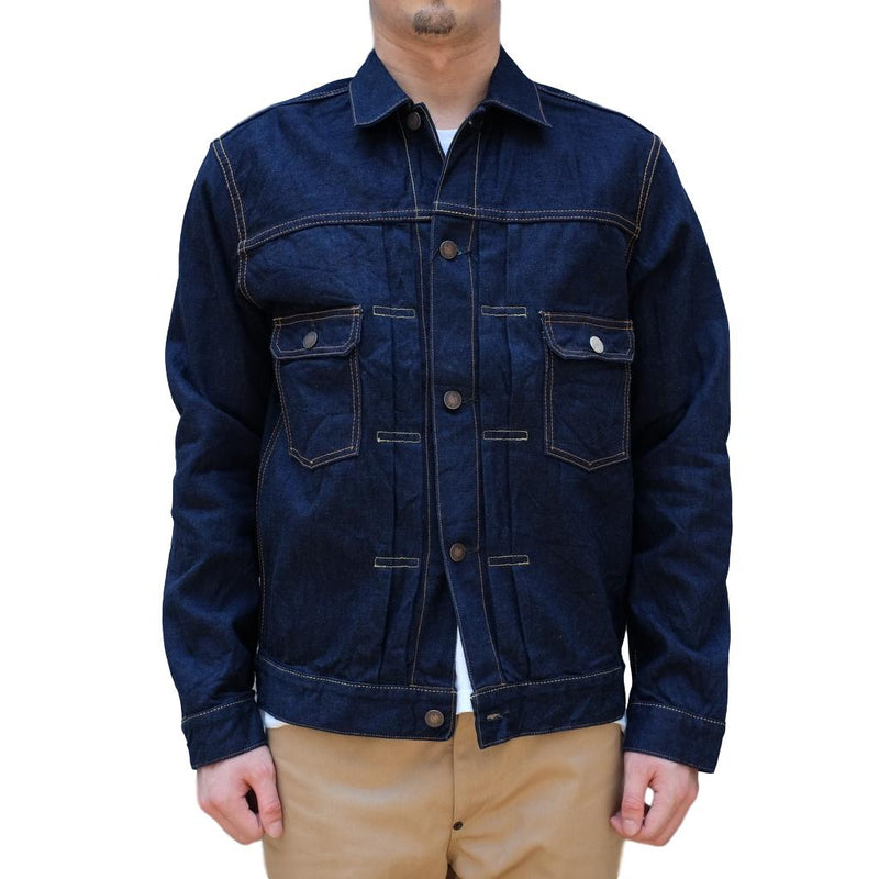 Momotaro Natural Indigo Weft 2nd Type Selvedge Jacket - Okayama Denim