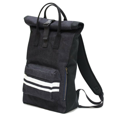 Momotaro B-18 GTB 2-Way Denim Tote Rucksack - Okayama Denim Accessories - Selvedge