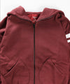 Momotaro 07-044 Heavyweight GTB Hoodie (Burgundy) - Okayama Denim Sweatshirt - Selvedge