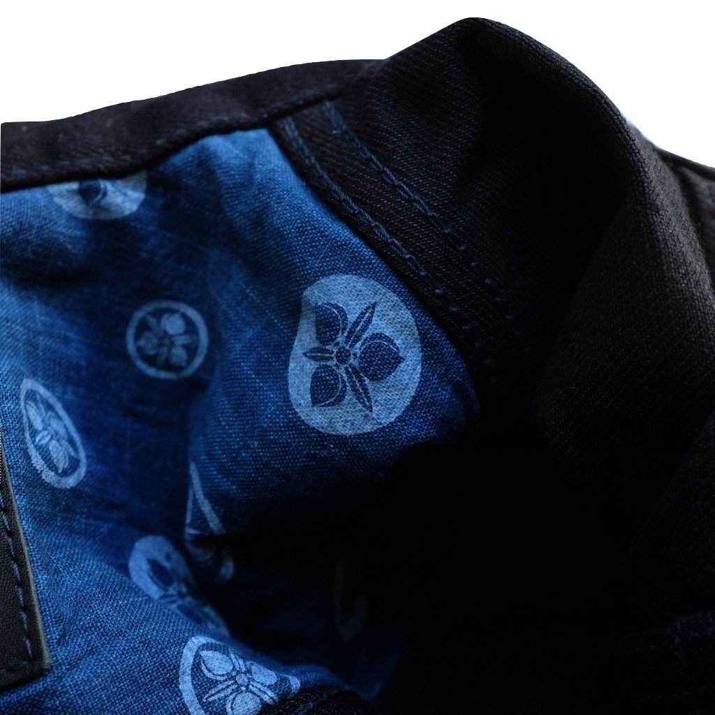 OD+MJ 15.7oz. Deep Indigo x Black Type 2 Mod Selvedge Jacket - Okayama Denim Jacket - Selvedge