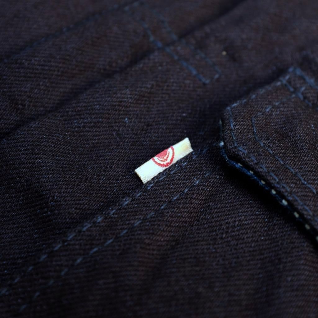 OD+MJ 15.7oz. Deep Indigo x Black Type 2 Mod Selvedge Jacket - Okayama Denim Jacket - Selvedge