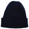 Momotaro Knit Naval Watch Cap (Navy) - Okayama Denim Accessories - Selvedge