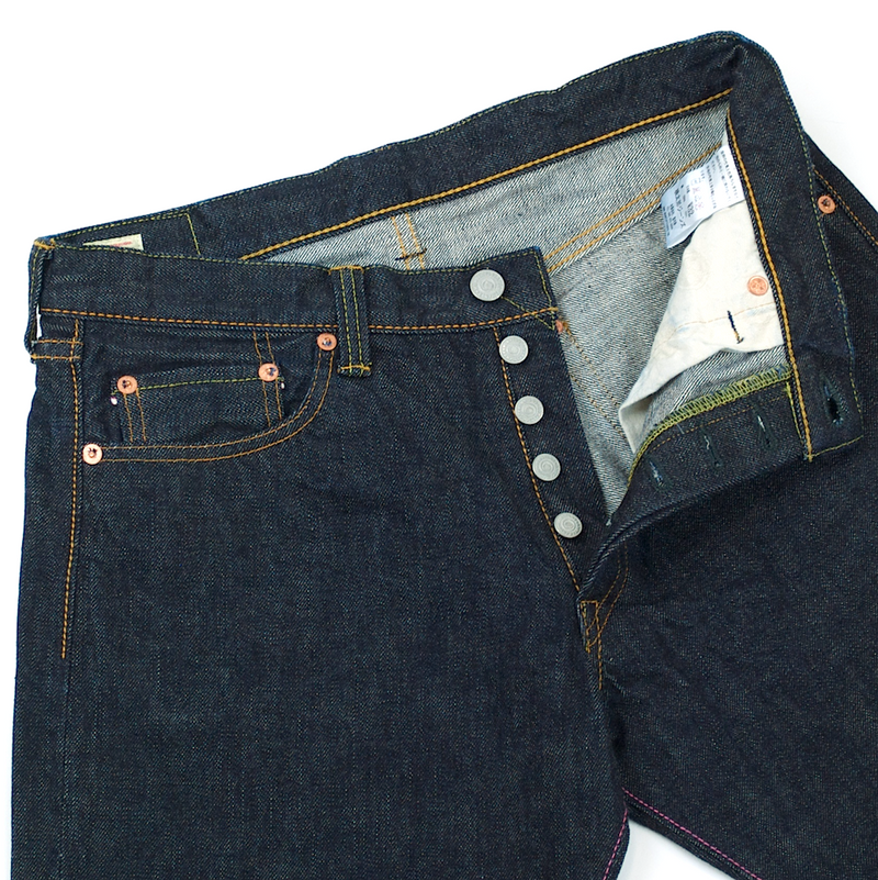 Momotaro Vintage Label 0701 Narrow Straight Okayama Denim