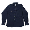 Momotaro Double Indigo Herringbone Work Shirt